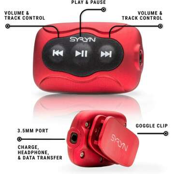 Swimbuds Flip Bundle - 8GB Waterproof Music Player