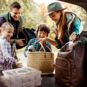 Snackle Box Container for Portable Snack Platters