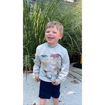 Cozy Akyzic Dinosaur Sweatshirt for Boys | Soft & Stylish