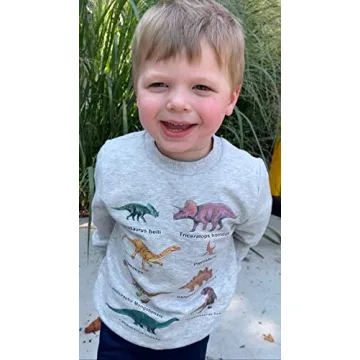 Cozy Akyzic Dinosaur Sweatshirt for Boys | Soft & Stylish