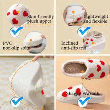 Nana BoLian Cute Heart Slippers for Ultimate Comfort