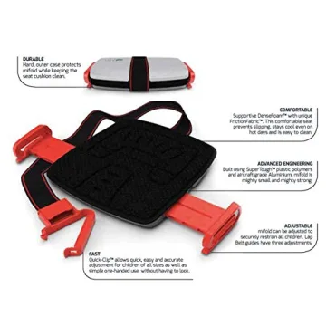 mifold Compact Portable Booster Seat for Safe Travel