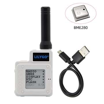 LILYGO T-Echo Meshtastic LoRa SX1262 Wireless Module 915MHz TTGO Development Board NRF52840 GPS RTC NFC Arduino with BME280 Pressure Sensor