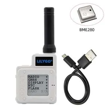 LILYGO T-Echo Meshtastic LoRa SX1262 Wireless Module 915MHz TTGO Development Board NRF52840 GPS RTC NFC Arduino with BME280 Pressure Sensor