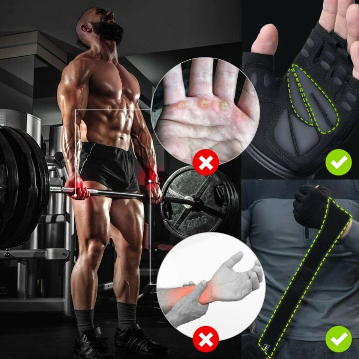 Trideer Workout Gloves - Weightlifting & Fitness Support