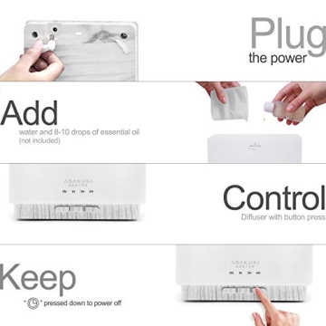 Premium 700ml Essential Oil Diffuser for Home Aromatherapy