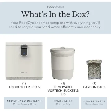 Eco 5 FoodCycler - Electric Composting Solution for Home