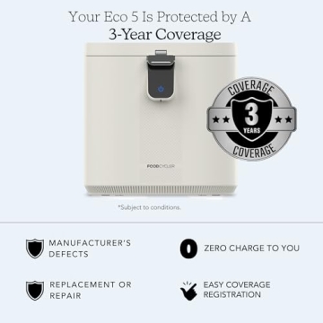 Eco 5 FoodCycler - Electric Composting Solution for Home