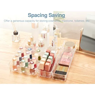 HK172 10pcs Versatile Desk Drawer Organizer Set