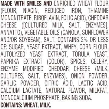 Goldfish Flavor Blasted Xtra Cheddar Cheese Crackers, Baked Snack Crackers, 0.9 oz On-the-Go Snack Packs, 9 Count Tray