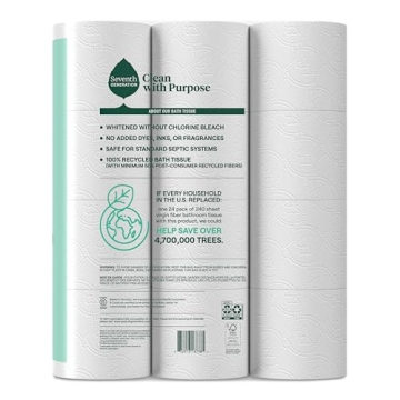 Seventh Generation 2-ply Toilet Paper 100% Recycled 48 Rolls
