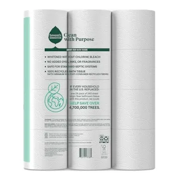 Seventh Generation 2-ply Toilet Paper 100% Recycled 48 Rolls