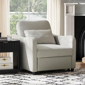 Mopio Sophie 4-in-1 Convertible Sleeper Chair Bed