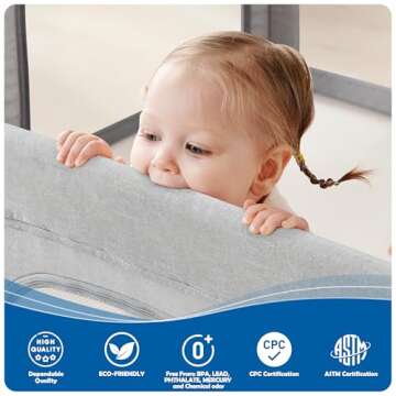 Sweeby Baby Playpen, Safe Indoor and Outdoor Play Yard