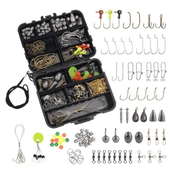 MadBite Freshwater Fishing Tackle Kit: 181 Essential Pieces for All Ages