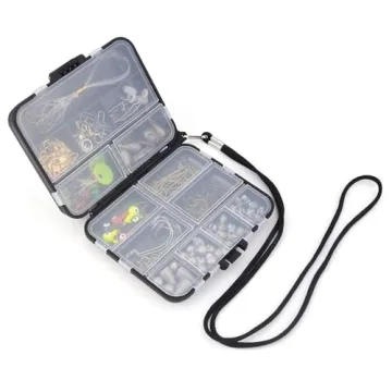 MadBite Fishing Tackle Kit with 181 Essential Pieces