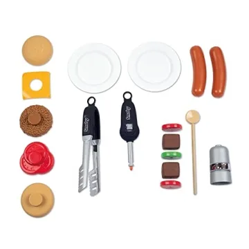 Smoby BBQ Plancha Grill with 18 Accessories for Kids