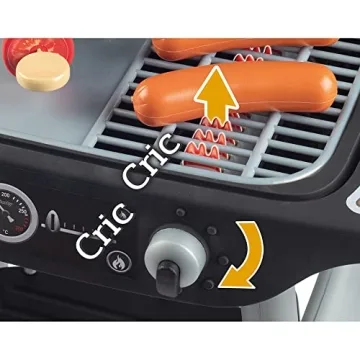 Smoby BBQ Plancha Grill with 18 Accessories for Kids