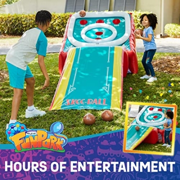 Giant Inflatable Skee-Ball Game for Family Fun