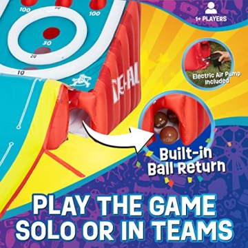 Giant Inflatable Skee-Ball Game for Family Fun