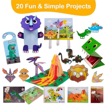 Award-Winning Dinosaur Crafts for Kids Ages 3-5