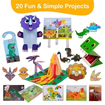 Award-Winning Dinosaur Crafts for Kids Ages 3-5