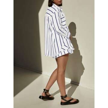 Tankaneo Women's Stylish 2 Piece Lounge Set for Comfort