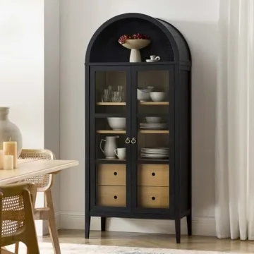Stylish Modway Nolan Tall Arched Storage Cabinet