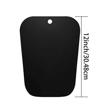 Bememo 8 Pieces Boot Shaper Form Inserts Tall Boot Support for Women and Men (Black, 12 Inch, 14 Inc...