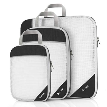 Gonex Compression Packing Cubes Set for Efficient Travel