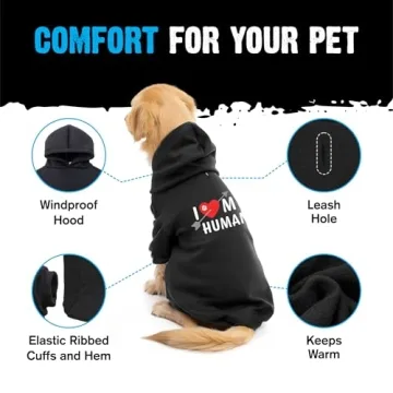 Matching Hoodies for Dogs & Humans - Cozy Pet Sweatshirt Set