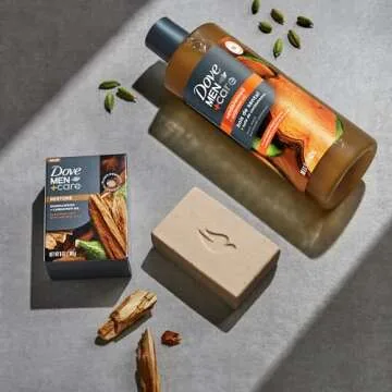 DOVE MEN + CARE Body Wash with Sandalwood & Cardamom 26 oz