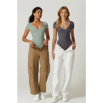 Stylish QINSEN Sexy Bodysuit with Sweetheart Neckline