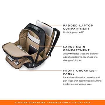 Briggs & Riley @Work Large Cargo Backpack, Black