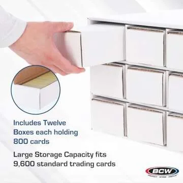 BCW Card House Storage for Trading Cards - 9600 Capacity