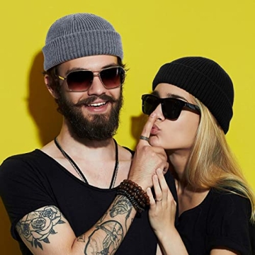 SATINIOR Trawler Beanie - Warm Skull Cap for All