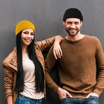 SATINIOR Trawler Beanie - Warm Skull Cap for All