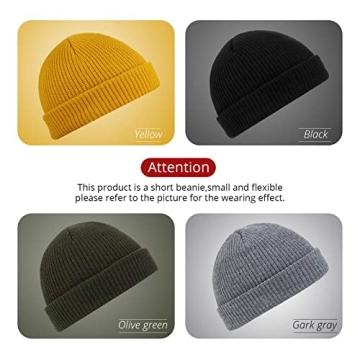 SATINIOR Trawler Beanie - Warm Skull Cap for All