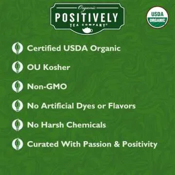 Organic Positively Tea Company, Irish Breakfast Black Tea, Loose Leaf, 16 Ounce