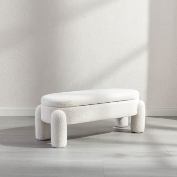 Stylish Ya-Home Modern Storage Bench with Ample Storage