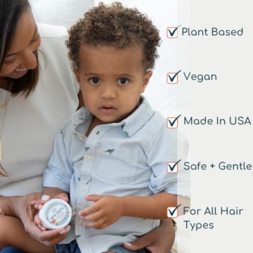 LANE & CO. Organic Kids Hair Paste - Safe & Natural 2oz