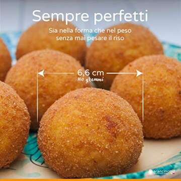 Arancinotto Slim Rotonda Bianco - Authentic Sicilian Arancini Maker