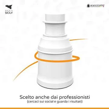 Arancinotto Slim Rotonda Bianco - Authentic Sicilian Arancini Maker