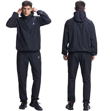 HOTSUIT Sauna Suit for Men - Maximize Sweating & Weight Loss