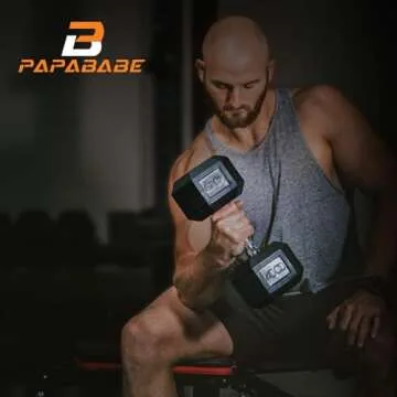 Papababe Dumbbell Set Durable Eco-Friendly Weight Set
