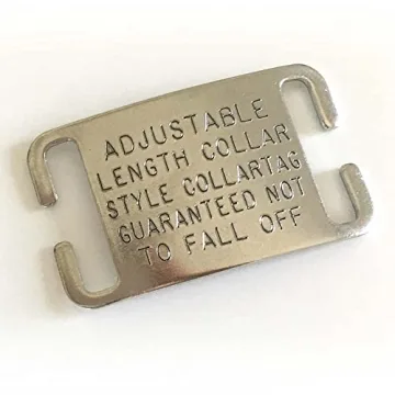 Personalized Noise-Free Boomerang Dog Tags for Pets