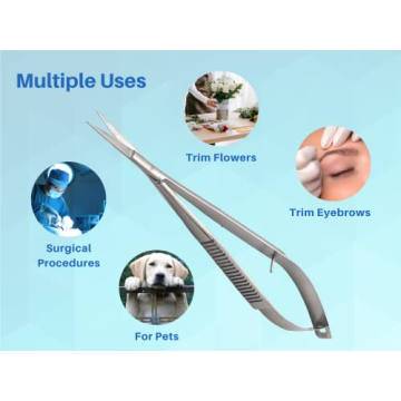 Castroviejo Curved Scissors for Precision Crafting