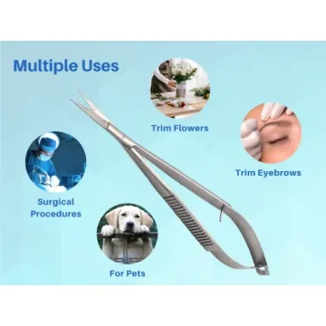 Castroviejo Curved Scissors for Precision Crafting