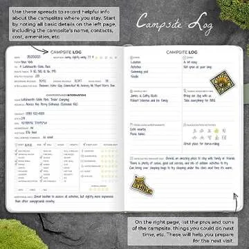 Clever Fox Camping Journal - Outdoor Adventure Notebook