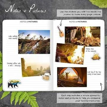 Clever Fox Camping Journal - Outdoor Adventure Notebook